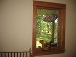 Chicken in the window