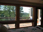 The view through my bedroom windows