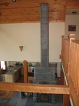 From the stairs