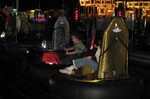 Kailyn had already used up all of her game points, but the staff was nice enough to let her ride for free so her brother would have someone to bump