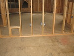 Wiring for outlets in the loft