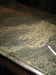Greenish granite Don liked at the Home Expo store