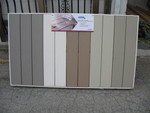 Decking samples: Azek palette