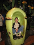 Kailyn in a cocoon