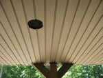 Porch ceiling