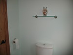 More direct view of shelf, and toilet paper holder added the same day