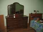 Mirror added to Kailyn's dresser, and starting to set up her room downstairs