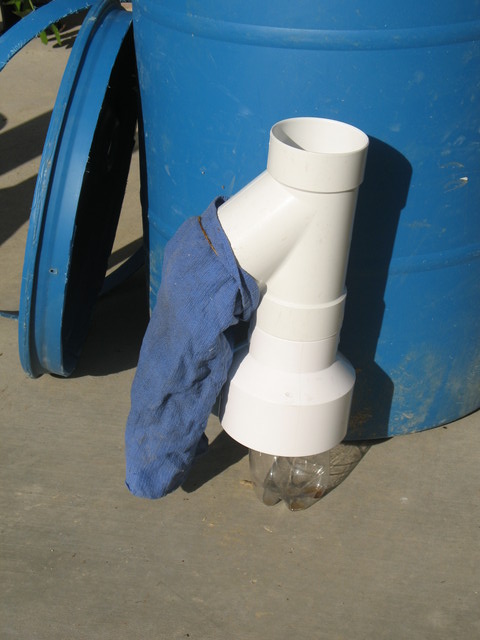 May 12: Don's filtration system in progress. He'll tell you all about it in the blog soon.