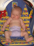 Brianna is getting to be a little chunk!