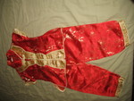 May 27: Outfit I picked up for Roiya.  It was nearly as much as all of the other clothes I've bought for her put together, but red is her favorite color, and she and her mom both love this sort of outfit
