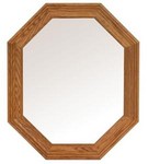 Decision du jour #2: Mirror for the mini-bath.  This oak one is very pretty, and is only $64. It's 20 inches wide x 24 high