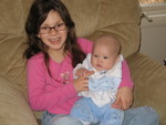 Kailyn holding Roiya