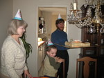 Bringing in the cake