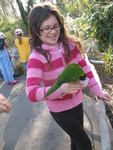 She really loved feeding them!