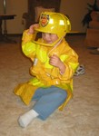 My little fireman
