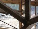 Closer view of wiring groove