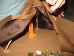 Fire inside the tent