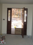 Front door from the inside