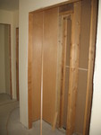 Paneling inside pantry