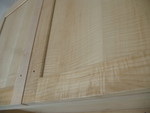 Don trying to show the grain of the maple