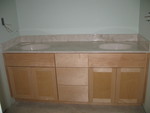Upstairs vanity