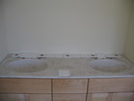 With 2 plain tiles in between