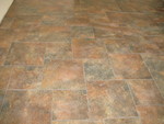 Closer view of floor