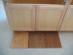 Natural, suede, pecan with kitchen island