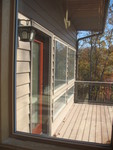 Full sunlight into bedroom, as well