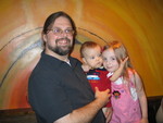 Rob Spirko and his kids, July 2004